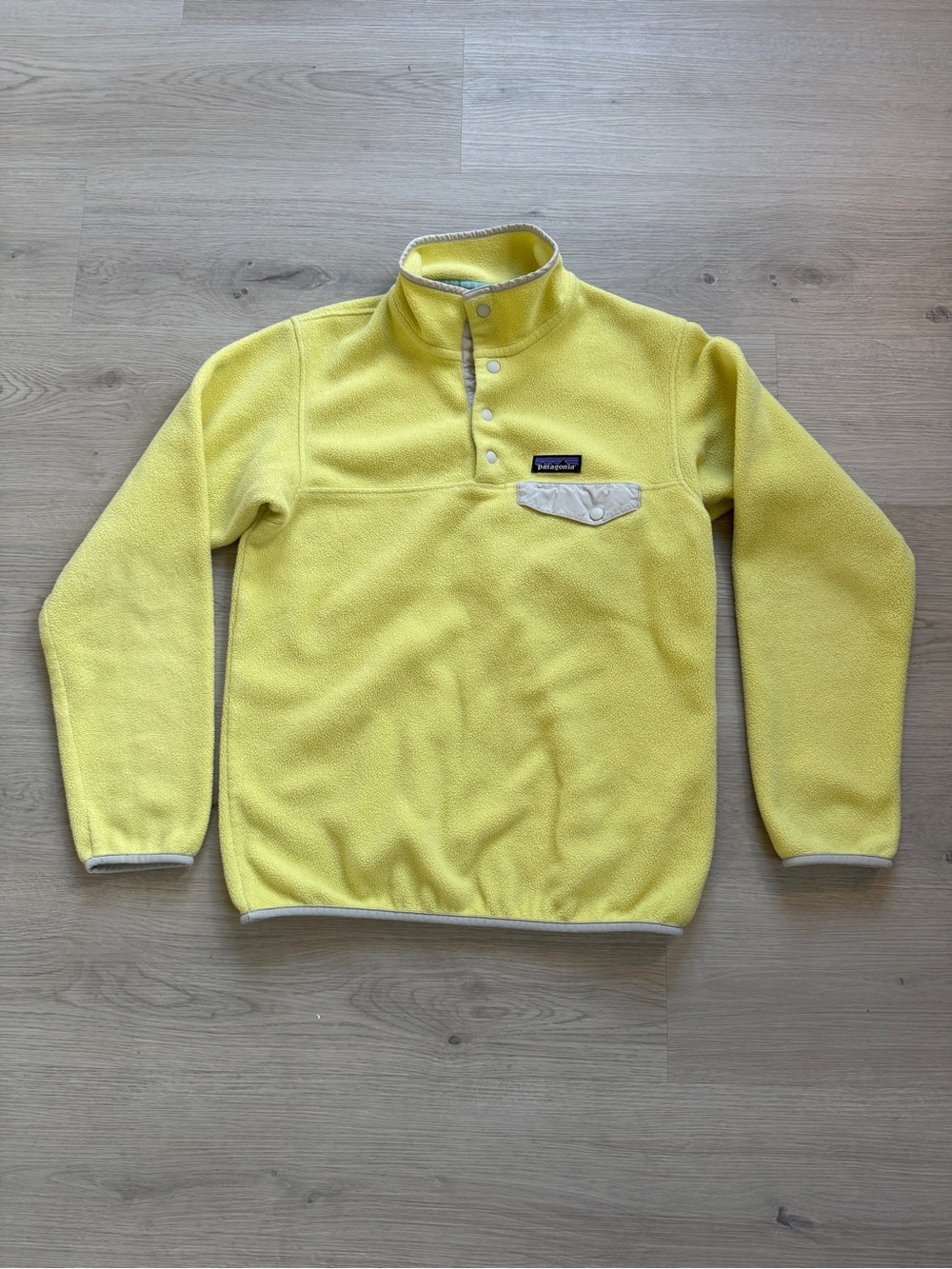 Patagonia Yellow Retro Snap-T Fleece Pullover - Men